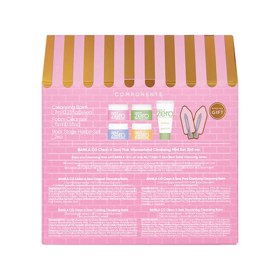 Kit Pink Wonderland Clean it Banila Co